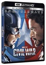 Film Captain America. Civil War (Blu-ray + Blu-ray Ultra HD 4K) Anthony Russo Joe Russo