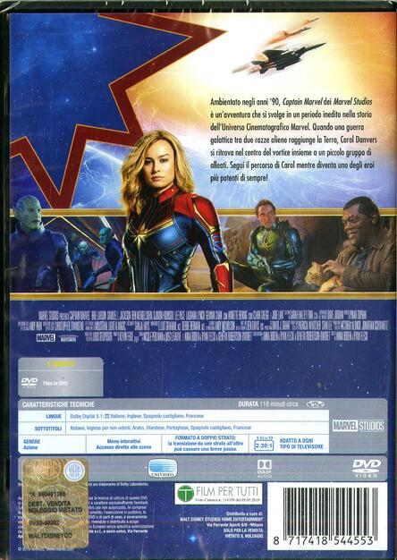 Disney negozio CAPITANO Marvel EDIZIONE SPECIALE Bambola Carol Danvers Brie Larson Figur