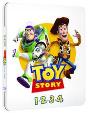 Film Toy Story. La collezione dei 4 film. Con Steelbook (4 Blu-ray) John Lasseter Lee Unkrich Josh Cooley Ash Brannon