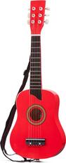 Giocattolo First Melodies. Chitarra Deluxe in Legno: Rossa New Classic Toys