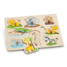 Giocattolo Peg Puzzle. Safari New Classic Toys