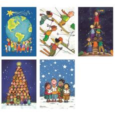 Cartoleria Biglietti auguri Natale Unicef. Confezione 10 pezzi Unicef