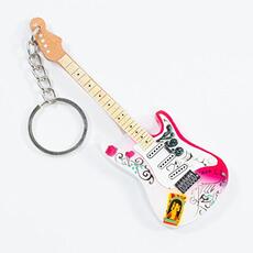 Idee regalo Portachiavi in legno. Jimi Hendrix. Monterey Music Legends Collection