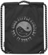 Cartoleria Zaino coulisse Burton Cinch Bag True Black. Nero Burton