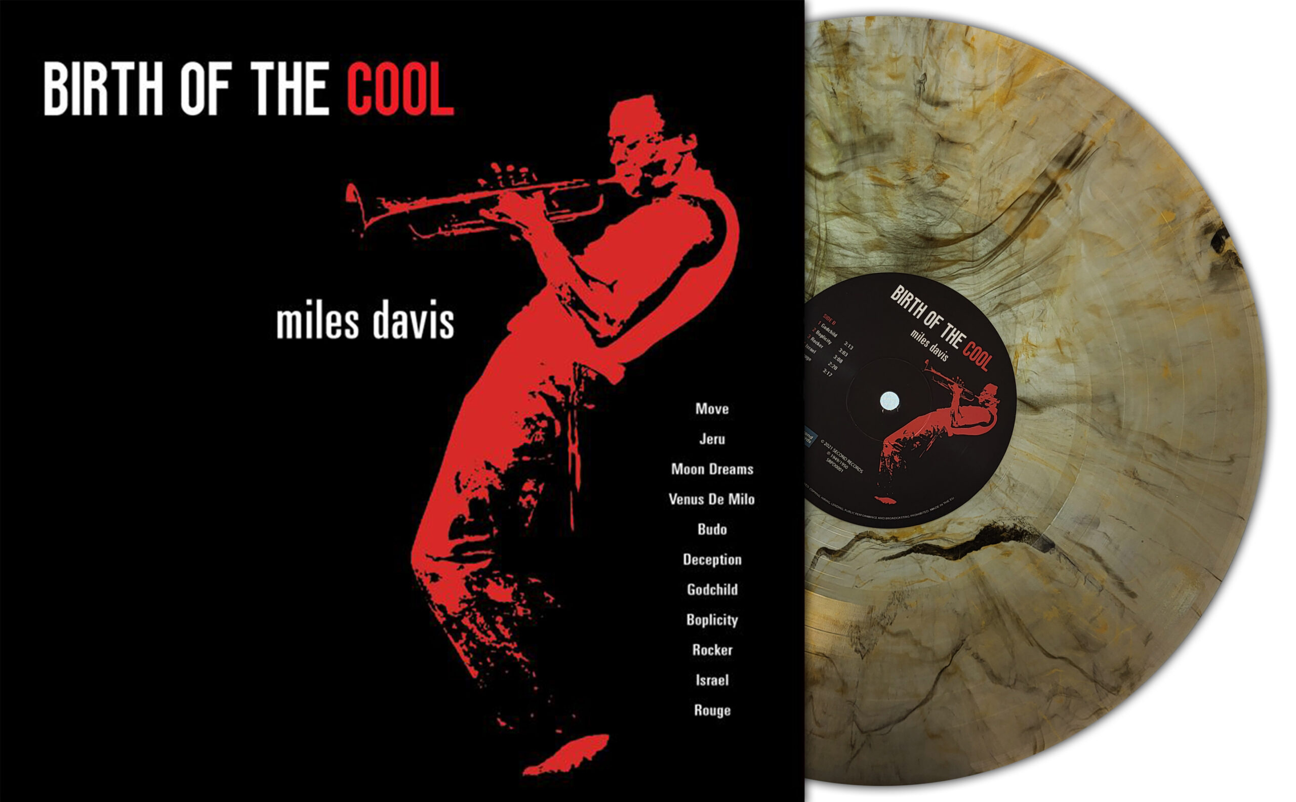 Miles Davis · Birth Of The Cool (Grey / Gold Marbled Vinyl