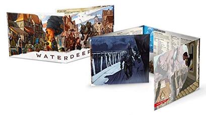 Giocattolo Dungeons & Dragons - 5a Edizione - Waterdeep: Schermo del DM - GDR - ITA. Gioco da tavolo Asmodee