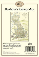 Libro in inglese Bradshaw's Railway Map 1839: Wall Map George Bradshaw