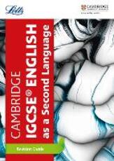 Libro in inglese Cambridge IGCSE (TM) English as a Second Language Revision Guide Letts Cambridge IGCSE