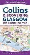 Libro in inglese Discovering Glasgow Illustrated Map Dominic Beddow