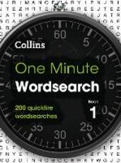 Libro in inglese One Minute Wordsearch Book 1: 200 Quickfire Wordsearches Collins Puzzles