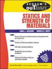 Libro in inglese Schaum's Outline of Statics and Strength of Materials John Jackson Harold Wirtz