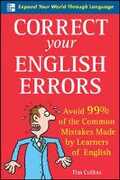 Libro in inglese Correct Your English Errors Tim Collins