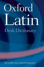 Libro in inglese Oxford Latin Desk Dictionary