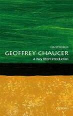 Libro in inglese Geoffrey Chaucer: A Very Short Introduction David Wallace