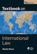 Libro in inglese Textbook on International Law Martin Dixon
