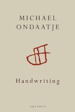 Libro in inglese Handwriting Michael Ondaatje