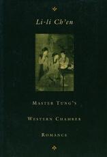 Libro in inglese Master Tung's Western Chamber Romance Tung Hsi-hsiang