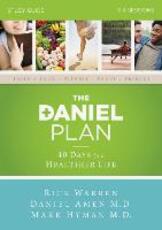 Libro in inglese The Daniel Plan Study Guide: 40 Days to a Healthier Life Rick Warren Daniel Amen Mark Hyman