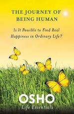 Libro in inglese The Journey of Being Human Osho