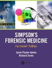 Libro in inglese Simpson's Forensic Medicine, 14th Edition