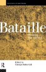 Libro in inglese Bataille: Writing the Sacred