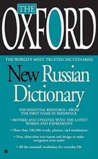 Libro in inglese The Oxford New Russian Dictionary: The Essential Resource, Revised and Updated Oxford University Press