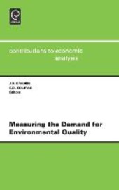 Copertina  Measuring the demand for environmental quality