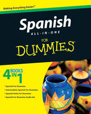 Libro in inglese Spanish All-in-One For Dummies Consumer Dummies