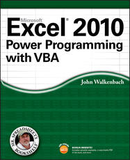 Libro in inglese Excel 2010 Power Programming with VBA John Walkenbach