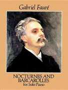 Libro in inglese Gabriel Faure: Nocturnes And Barcarolles For Solo Piano Gabriel Faure