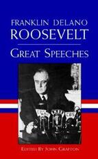 Libro in inglese Great Speeches Roosevelt, Franklin Delano