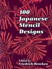 Libro in inglese 100 Japanese Stencil Designs