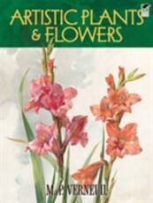 Libro in inglese Artistic Plants and Flowers M.P. Verneuil