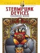 Libro in inglese Creative Haven Steampunk Devices Coloring Book Jeremy Elder