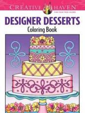 Libro in inglese Creative Haven Designer Desserts Coloring Book Eileen Miller