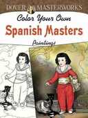 Libro in inglese Dover Masterworks: Color Your Own Spanish Masters Paintings Marty Noble