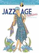 Libro in inglese Creative Haven Jazz Age Fashions Coloring Book Ming-Ju Sun