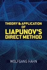 Libro in inglese Theory and Application of Liapunov's Direct Method Wolfgang Hahn