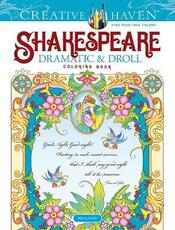 Libro in inglese Creative Haven Shakespeare Dramatic & Droll Coloring Book Marty Noble