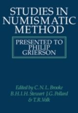 Libro in inglese Studies in Numismatic Method: Presented to Philip Grierson C. N. L. Brooke B. H. I. Stewart J. G. Pollard
