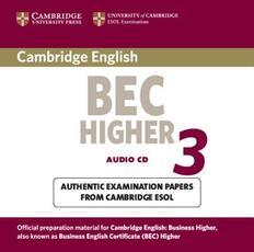 Libro in inglese Cambridge BEC Higher 3 Audio CD Cambridge ESOL
