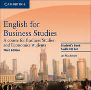 Libro in inglese English for Business Studies Audio CDs (2): A Course for Business Studies and Economics Students Ian Mackenzie