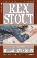 Libro in inglese If Death Ever Slept Rex Stout
