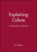 Libro in inglese Explaining Culture: A Naturalistic Approach Dan Sperber