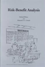 Libro in inglese Risk-benefit Analysis Richard Wilson Edmund Crouch
