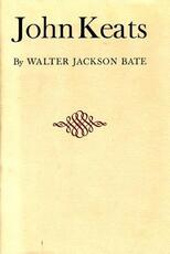 Libro in inglese John Keats Walter Jackson Bate