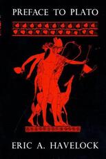Libro in inglese Preface to Plato Eric A. Havelock