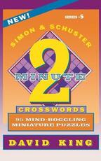 Libro in inglese Simon & Schuster Two-Minute Crosswords, Volume 5 David King