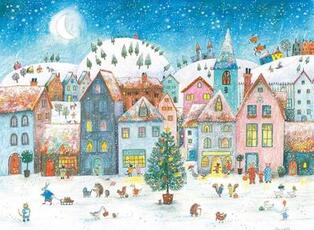 Libro in inglese Winter Village: Advent Calendar Bernadette Watts