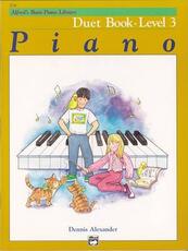 Libro in inglese Alfred'S Basic Piano Library Duet 3
